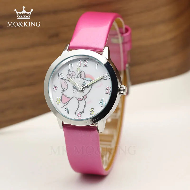 Adorable Cat Design Watch: Fun and Stylish for Cat Lovers