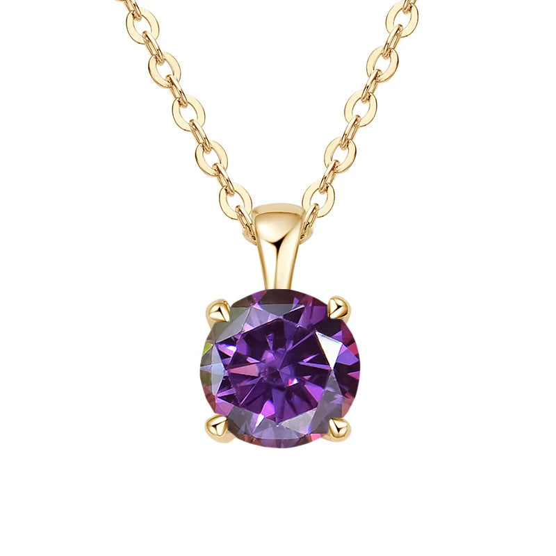 Celestial Charm: Dazzling Moissanite Necklace for Every Occasion