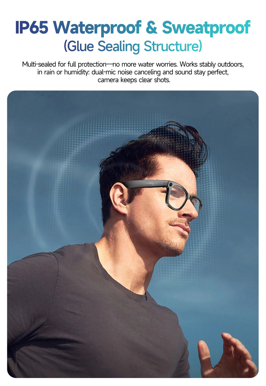 Interactive Eyewear: Touch-Controlled Smart Glasses with Noise-Cancelling Features