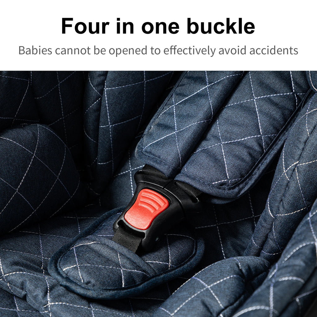 All-in-One Baby Travel System: Stroller with Raincover for Newborns