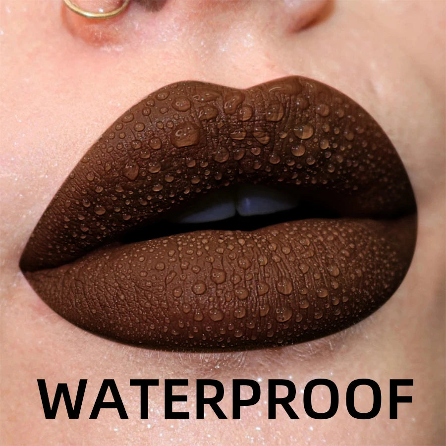 Waterproof Liquid Lipstick Set: Bold Colors for Lasting Beauty