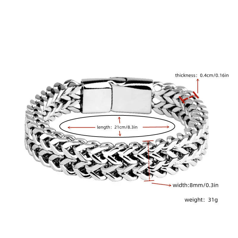 Alloy Keel Bracelet: A Bold Statement of Strength and Style