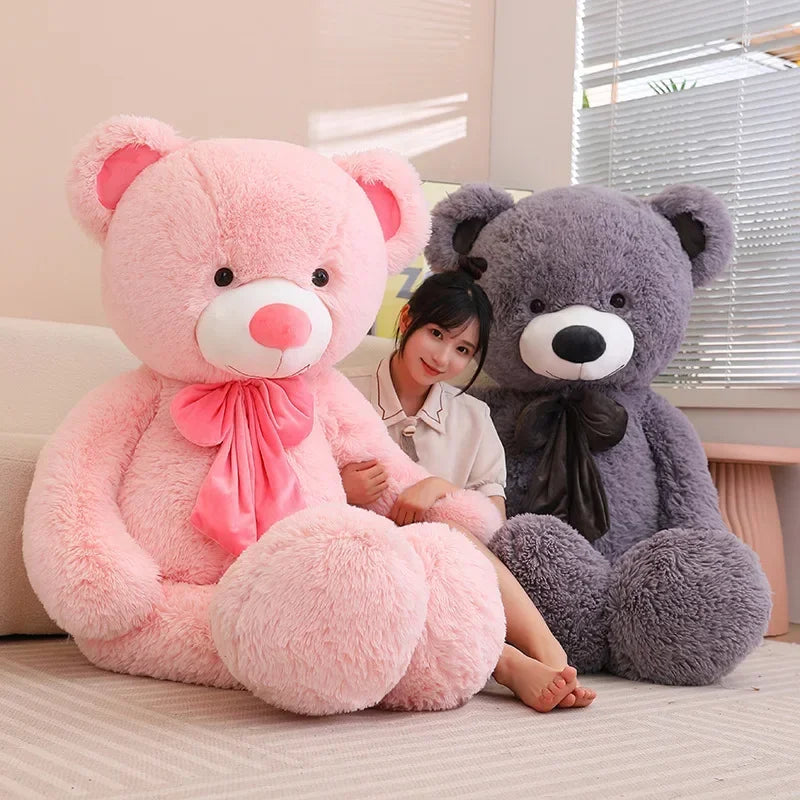 Cuddly Comfort: Giant Stuffed Bear Plush Toy in 5 Vibrant Colors