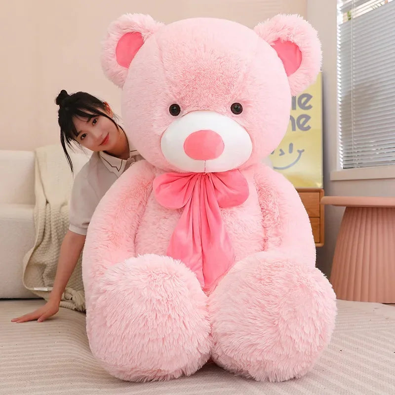 Cuddly Comfort: Giant Stuffed Bear Plush Toy in 5 Vibrant Colors