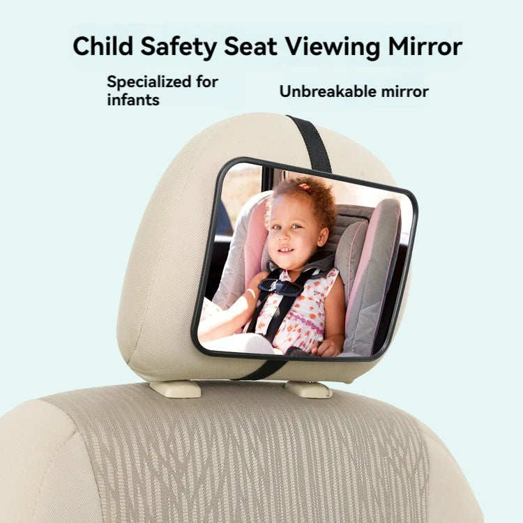 Universal Car Rearview Baby Mirror: Safety Monitor for Child Seating