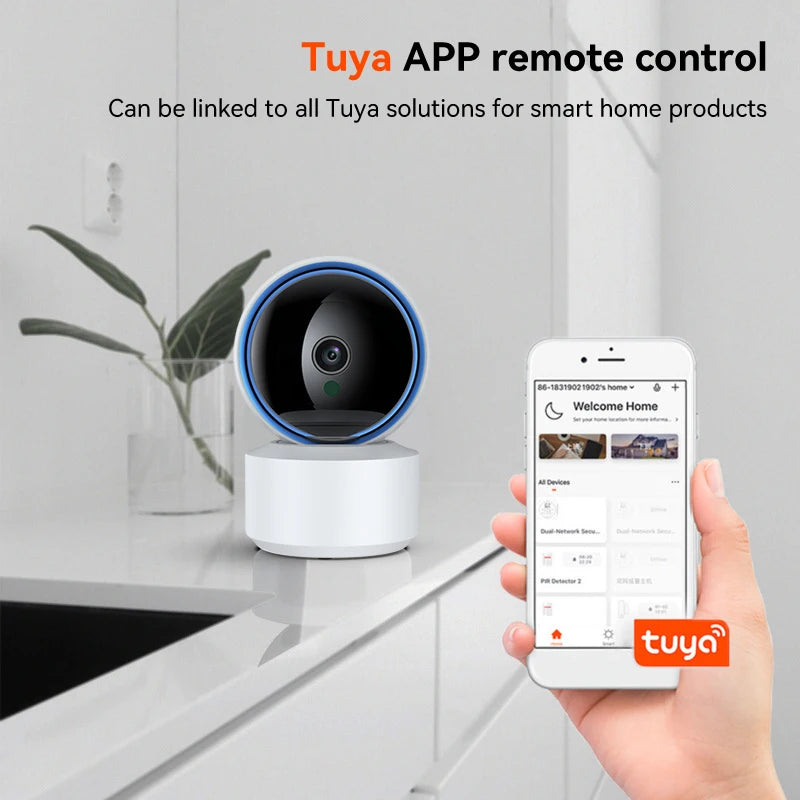 360° Smart Baby Monitor: 1080P WiFi Camera for Total Peace of Mind