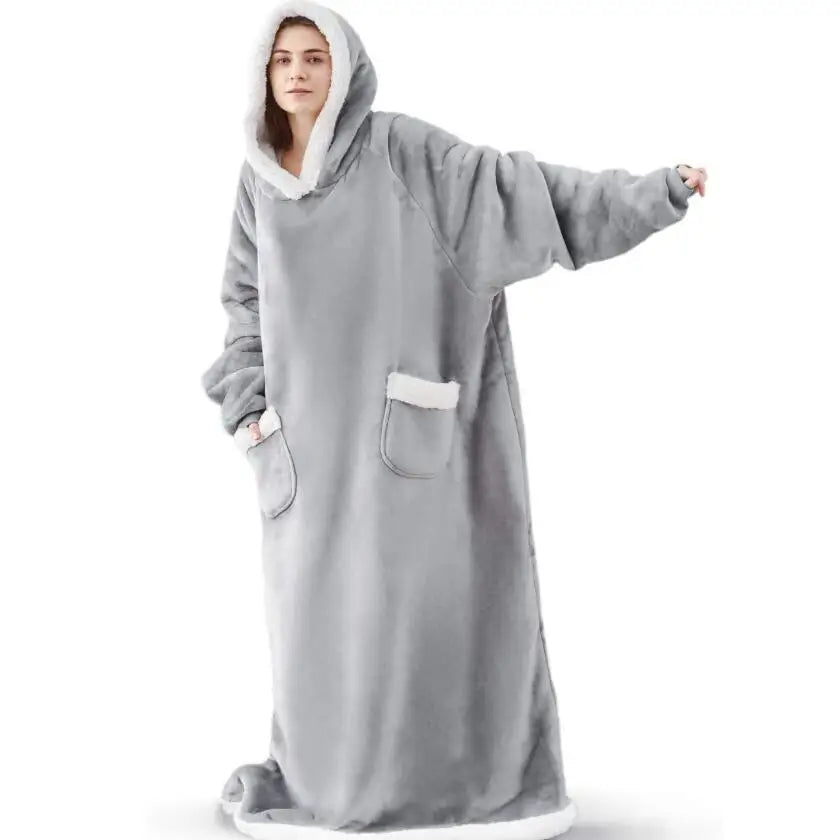 Extra Length Hooded Blanket: Experience Comfort Like Never Before
