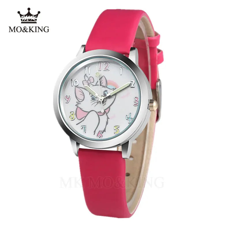 Adorable Cat Design Watch: Fun and Stylish for Cat Lovers
