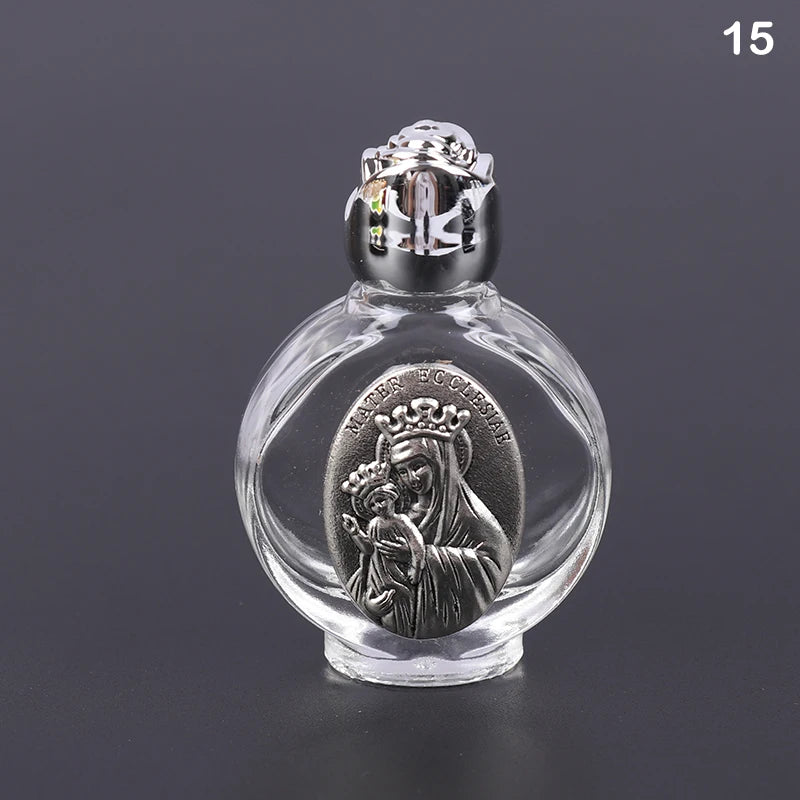 Divine Water Vessel: Holy Water Bottle for Blessings and Faith