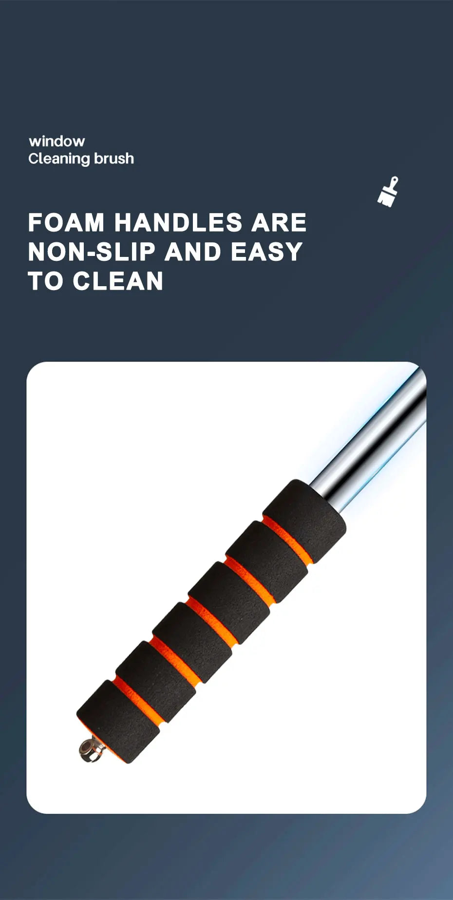 Telescopic Car Windshield Cleaning Brush: Long Handle for Glass Cleaning