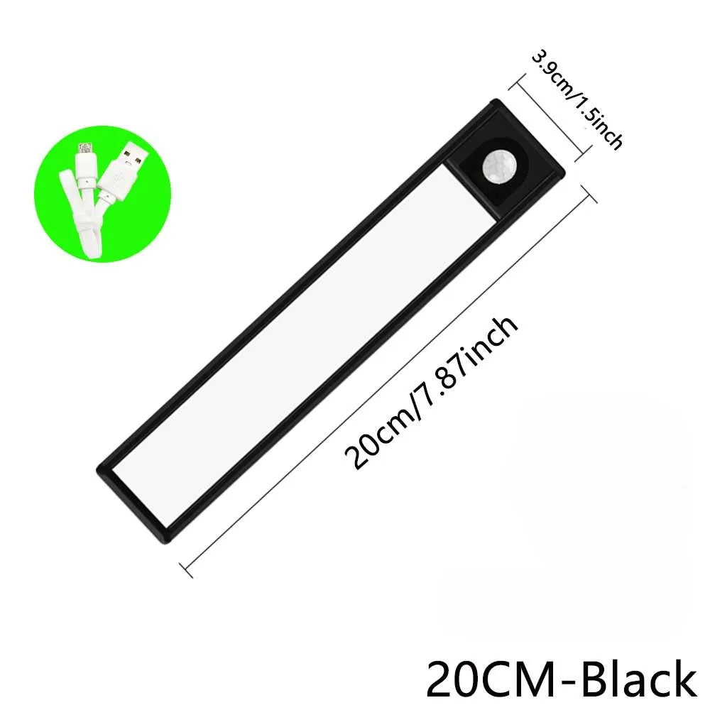 Indoor Motion Sensor LED Light: Convenient Night Lighting for Cabinets and More