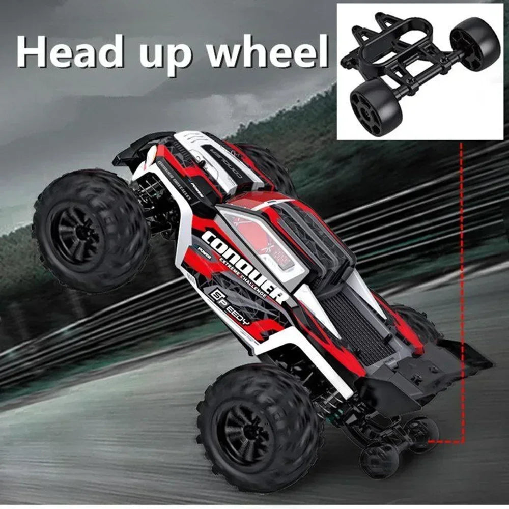 4WD Off-Road RC Monster Truck: WLtoys High-Speed Remote Control Car