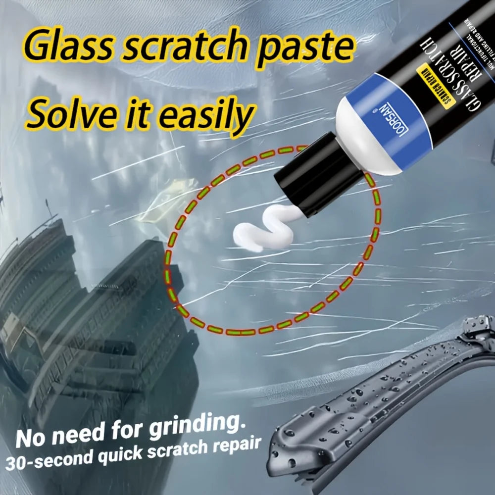 Quick and Easy Glass Scratch Remover: No Grinding Required!