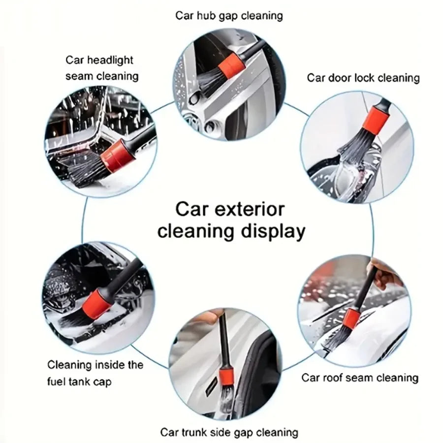 FlexiClean Kit: Comprehensive Brush Set for All Your Vehicle Needs