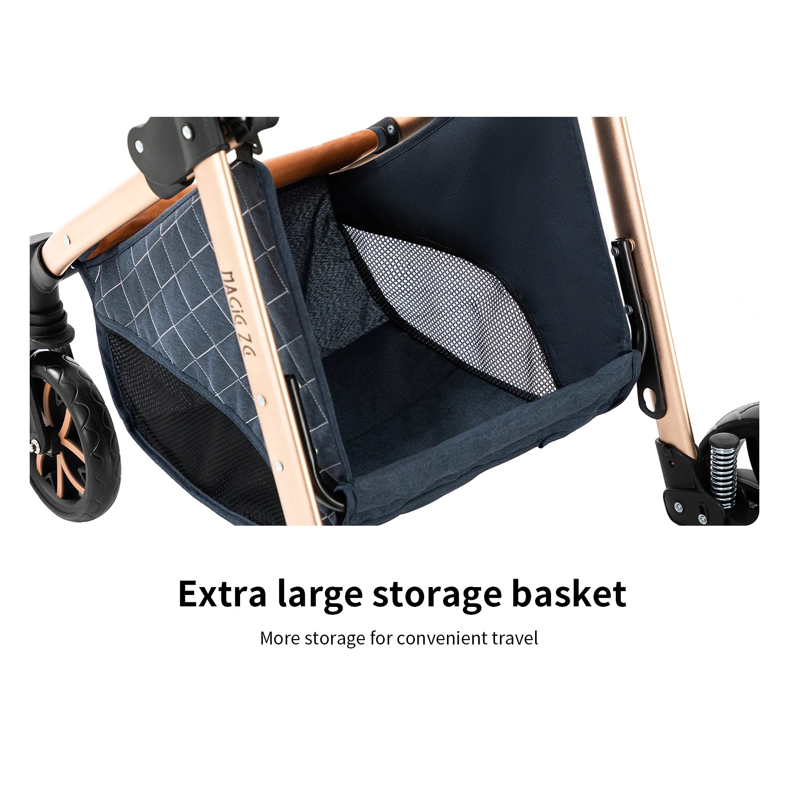 All-in-One Baby Travel System: Stroller with Raincover for Newborns