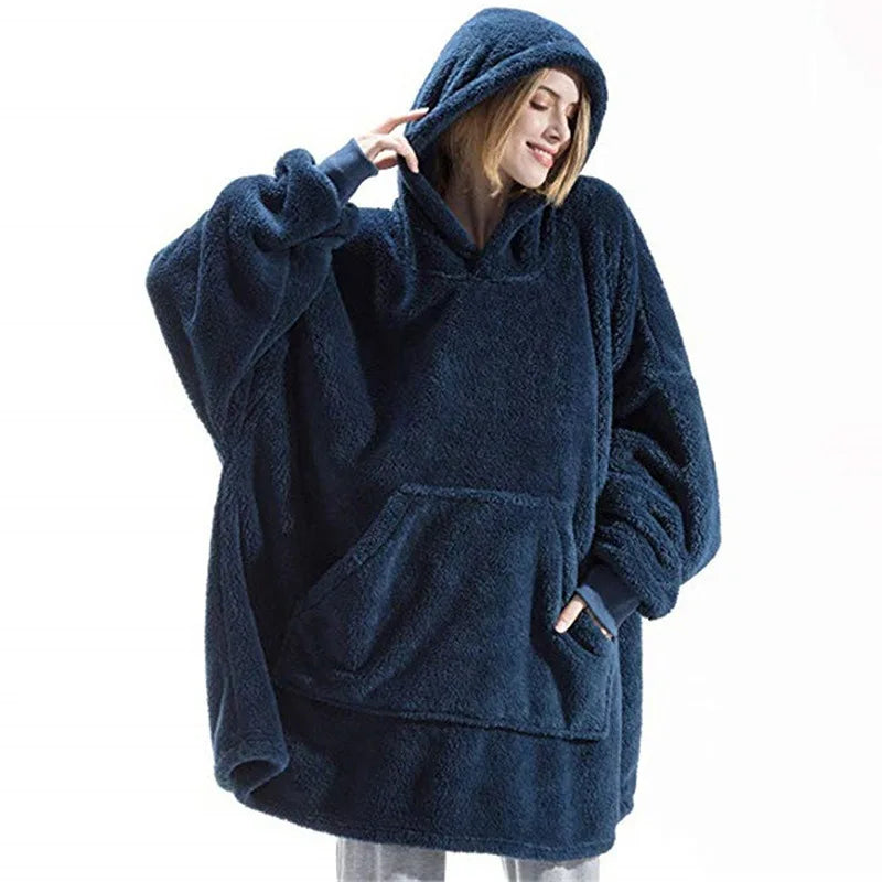 Loose Fit Hooded Coat: Stay Cozy with Style in 10 Colors
