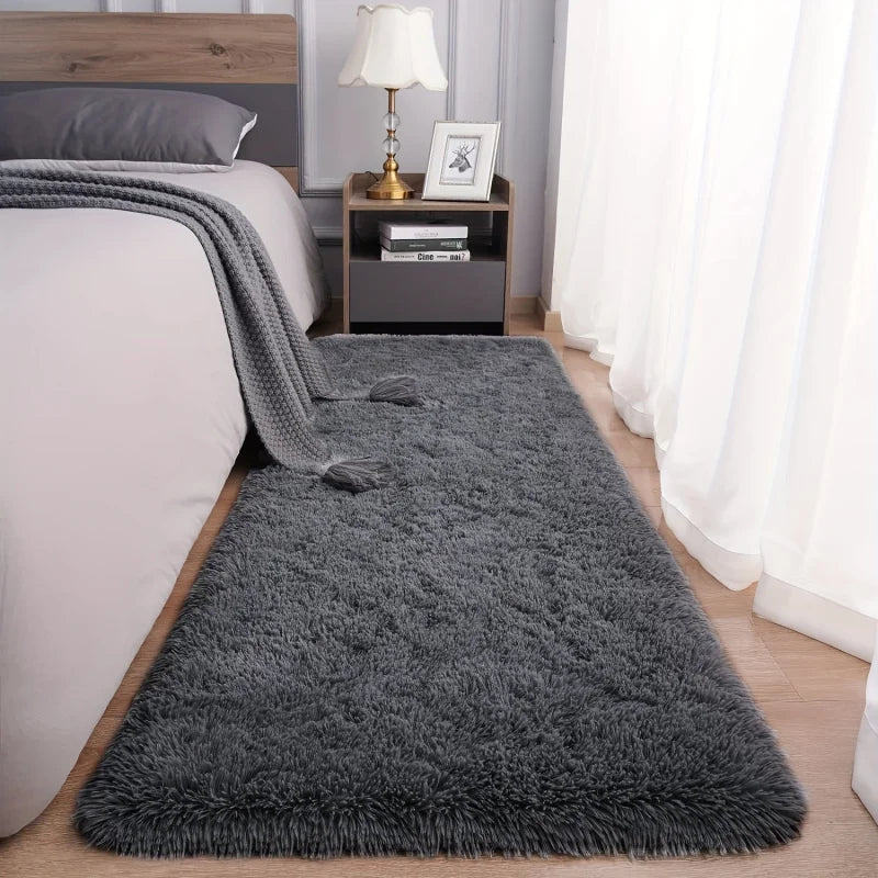 Ultra-Soft Plush Bedroom Rug: Elevate Your Space with Vibrant Colors
