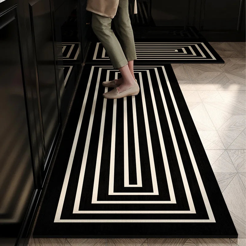 Water-Absorbing Kitchen Rug: Anti-Slip, Waterproof, and Dirt-Resistant