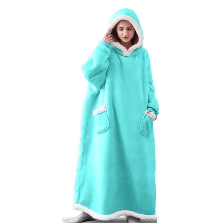 Extra Length Hooded Blanket: Experience Comfort Like Never Before
