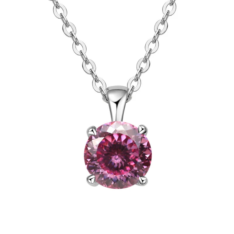 Celestial Charm: Dazzling Moissanite Necklace for Every Occasion