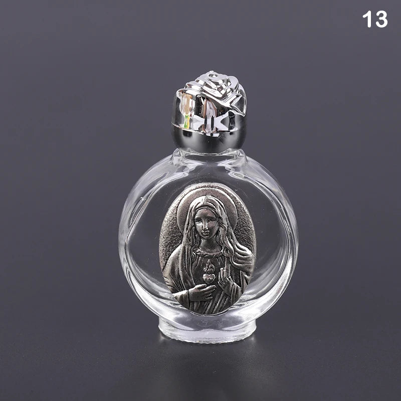 Divine Water Vessel: Holy Water Bottle for Blessings and Faith