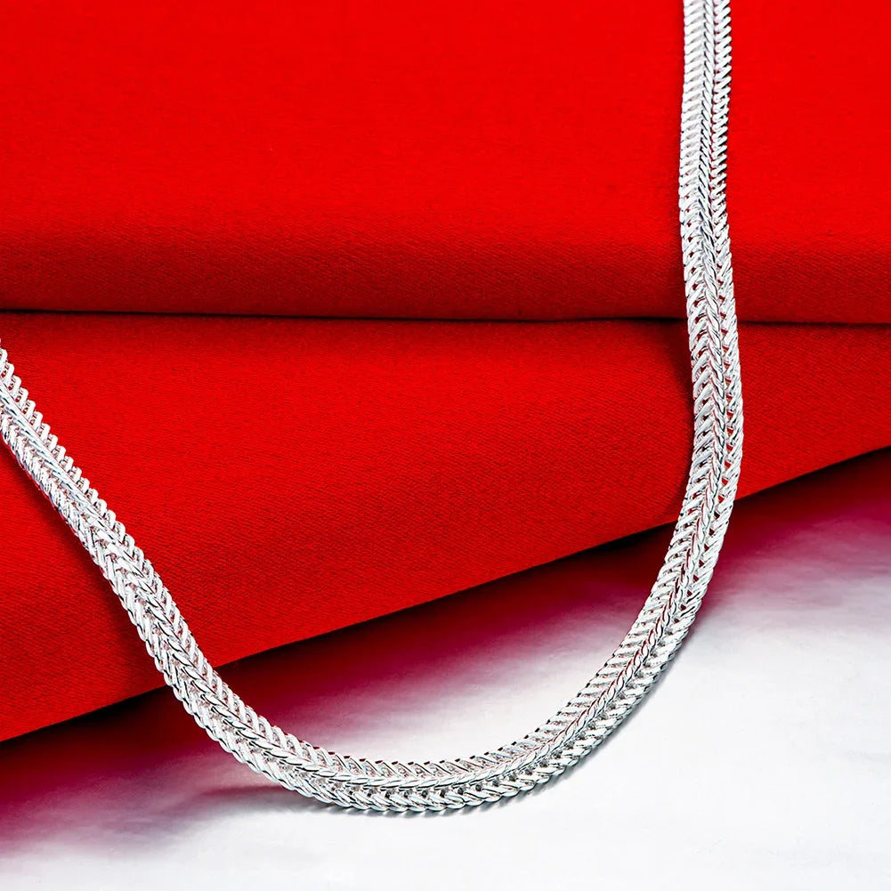 Versatile Luxury: Designer Snake Chain Necklace for Men and Women
