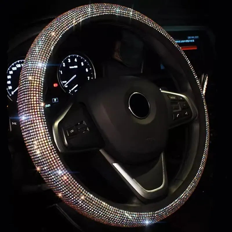 Bling Steering Wheel Cover: Enhance Your Drive with Style and Control