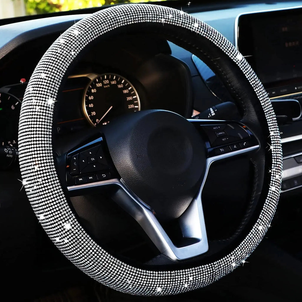Bling Steering Wheel Cover: Enhance Your Drive with Style and Control