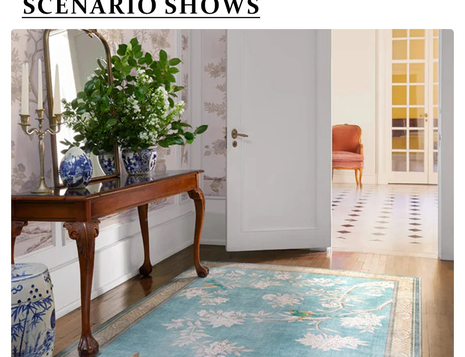 Elegant Floral Area Rug: Transform Your Space with Timeless Style