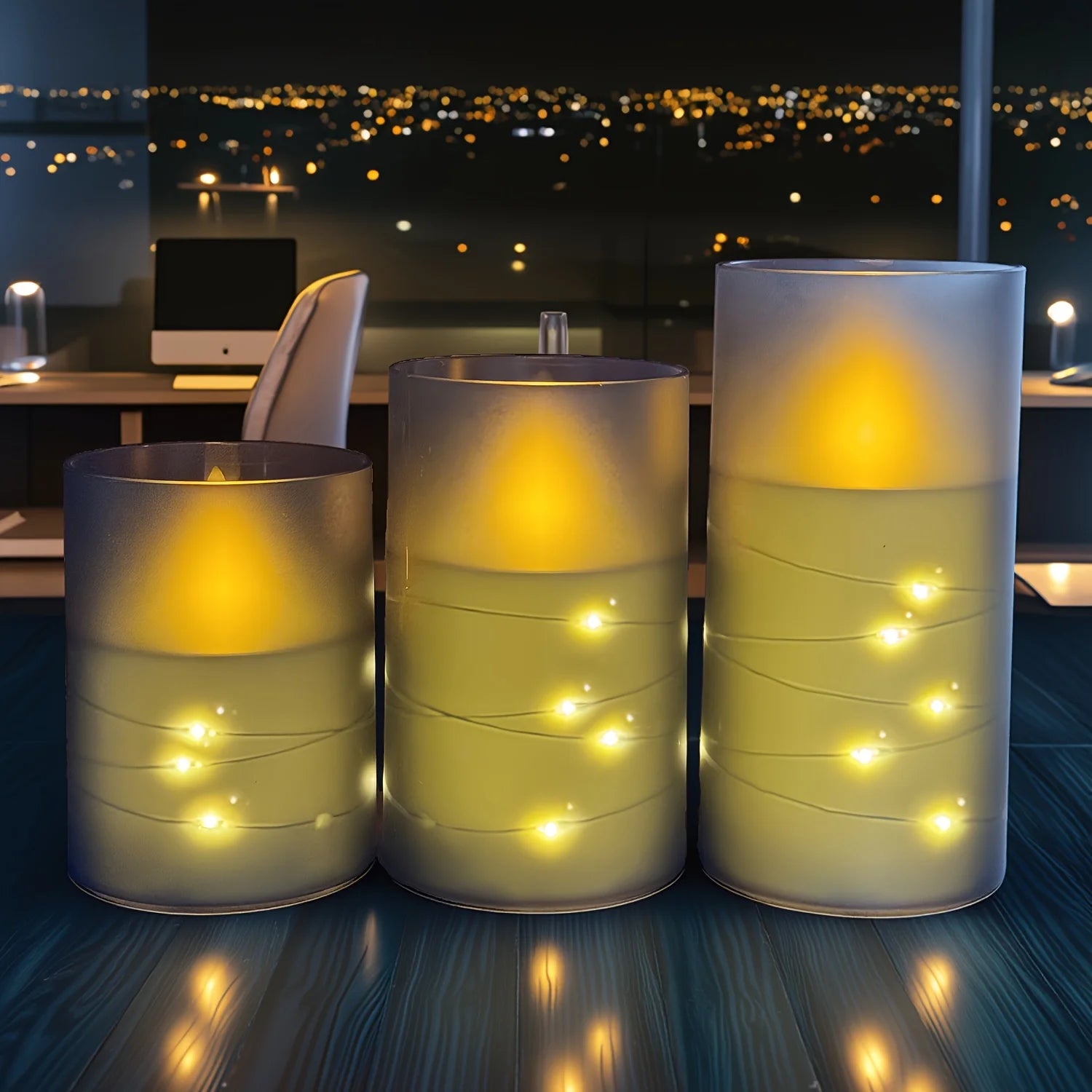 Remote-Controlled LED Candles: Effortless Ambiance for Celebrations