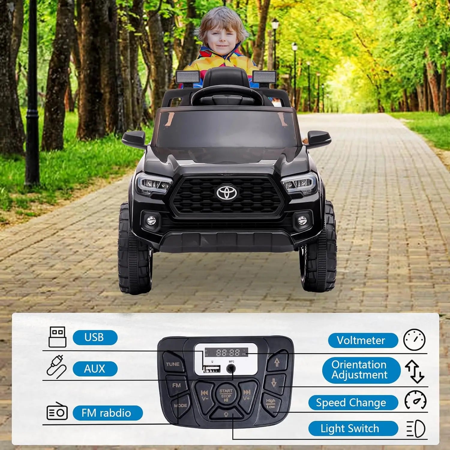 Mini Off-Roader: Remote-Controlled Kids’ Truck Experience