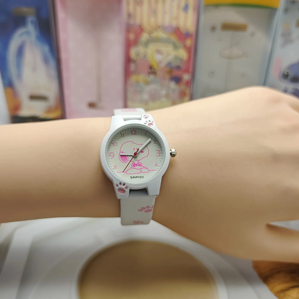 Playful Cartoon Wristwatch: The Perfect Accessory for School Adventures
