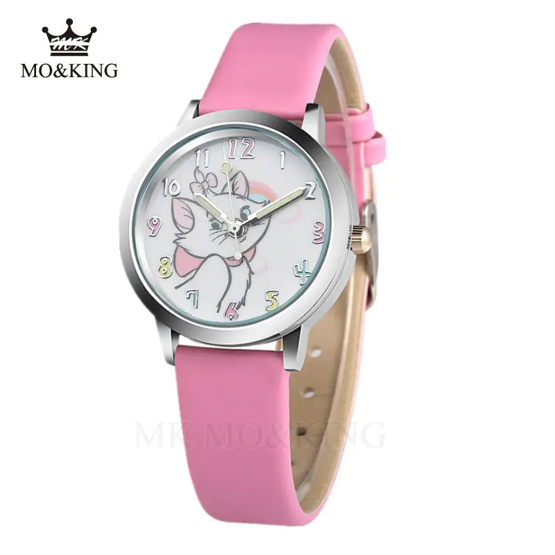 Adorable Cat Design Watch: Fun and Stylish for Cat Lovers