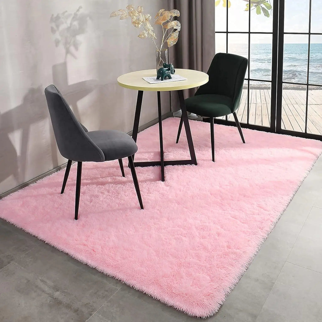 Luxurious Soft Area Rugs: Fluffy Rugs for Elegant Room Decor