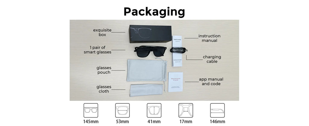 Connected Eyewear: Real-Time Translation & Music Sunglasses