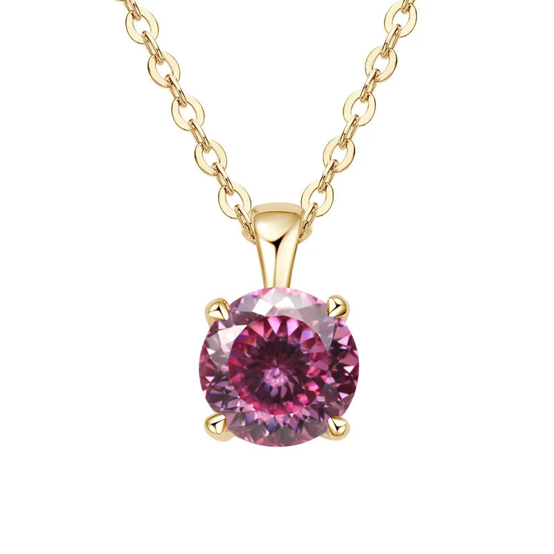Celestial Charm: Dazzling Moissanite Necklace for Every Occasion