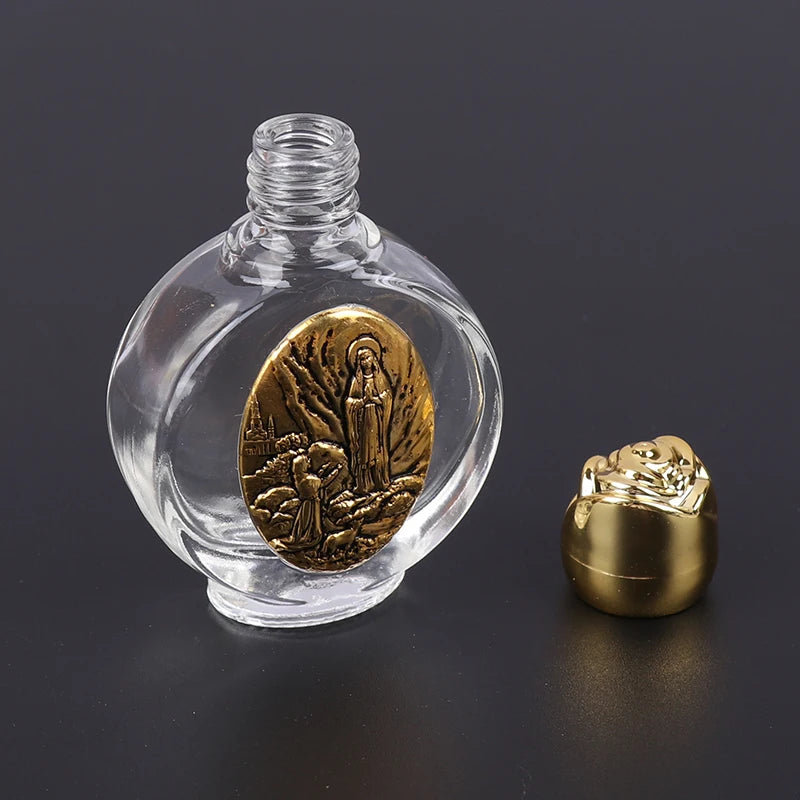 Divine Water Vessel: Holy Water Bottle for Blessings and Faith