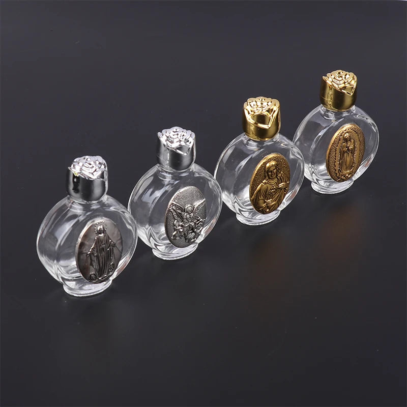 Divine Water Vessel: Holy Water Bottle for Blessings and Faith