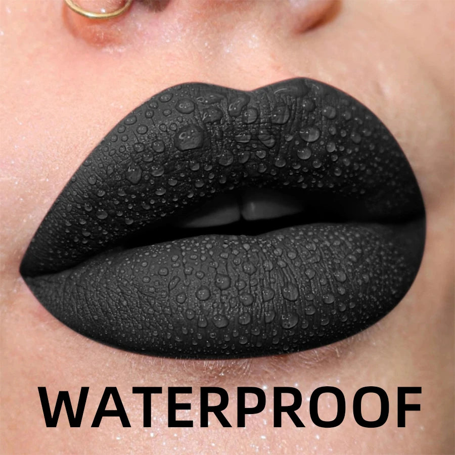 Waterproof Liquid Lipstick Set: Bold Colors for Lasting Beauty