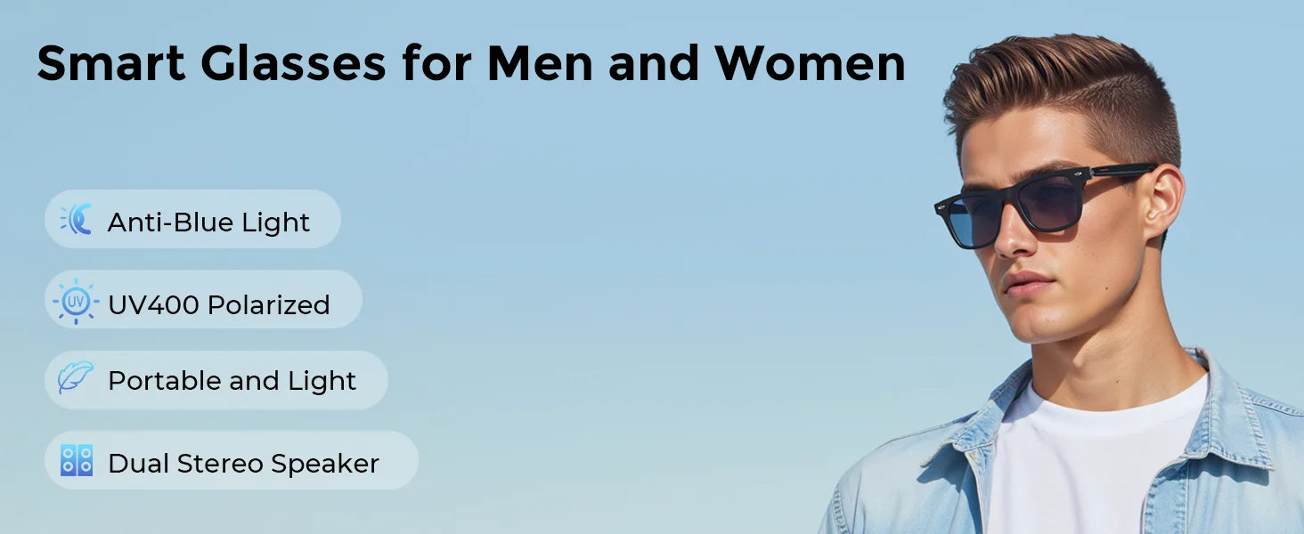 Connected Eyewear: Real-Time Translation & Music Sunglasses