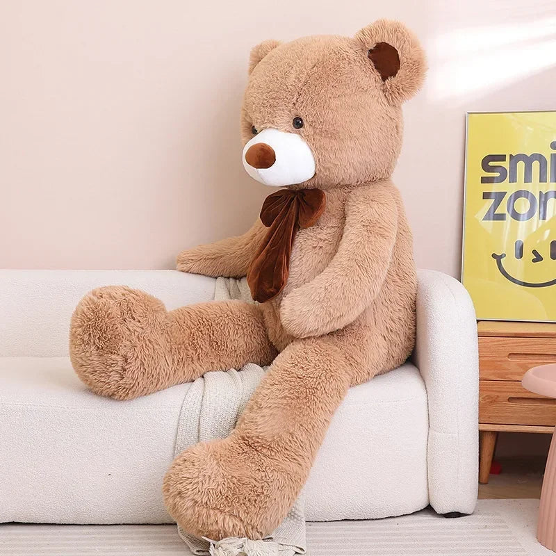 Cuddly Comfort: Giant Stuffed Bear Plush Toy in 5 Vibrant Colors