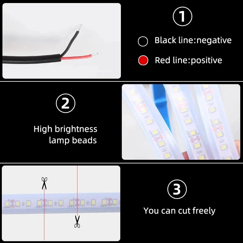 150cm LED Daytime Running Light: Stylish Scan Starting Decorative Hood Lights