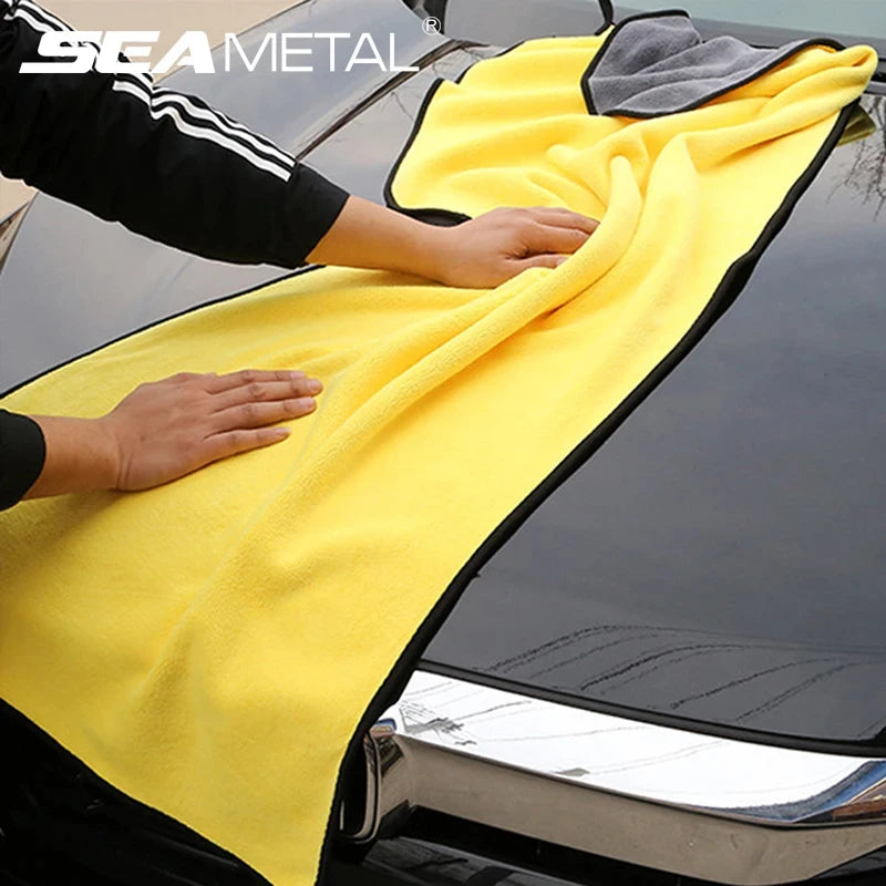 Premium Car Wash Towel: Absorbent Microfiber Detailing Cleaning Cloth