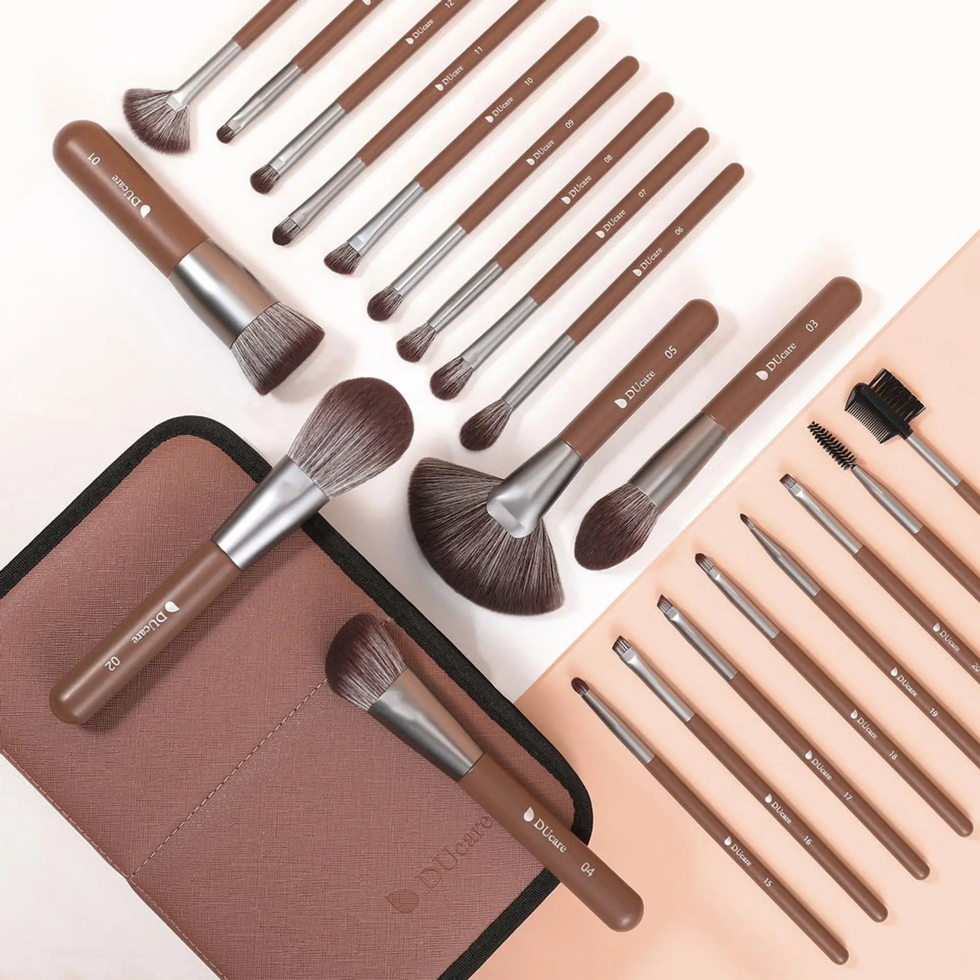 GlamBrush Collection: Professional Makeup Brush Set for Flawless Application