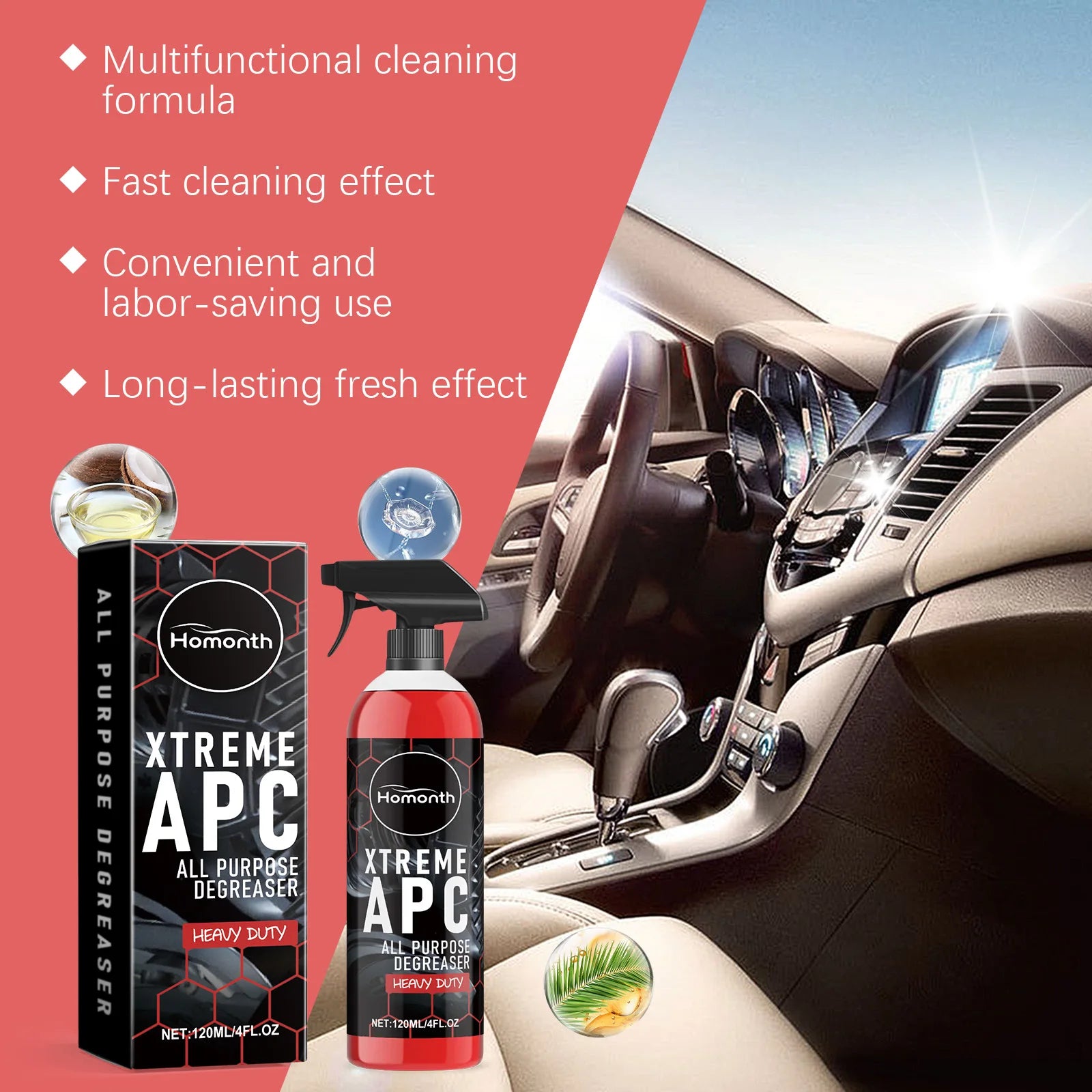 AutoShine Degreaser: Multifunctional Cleaner for Interior and Exterior Care