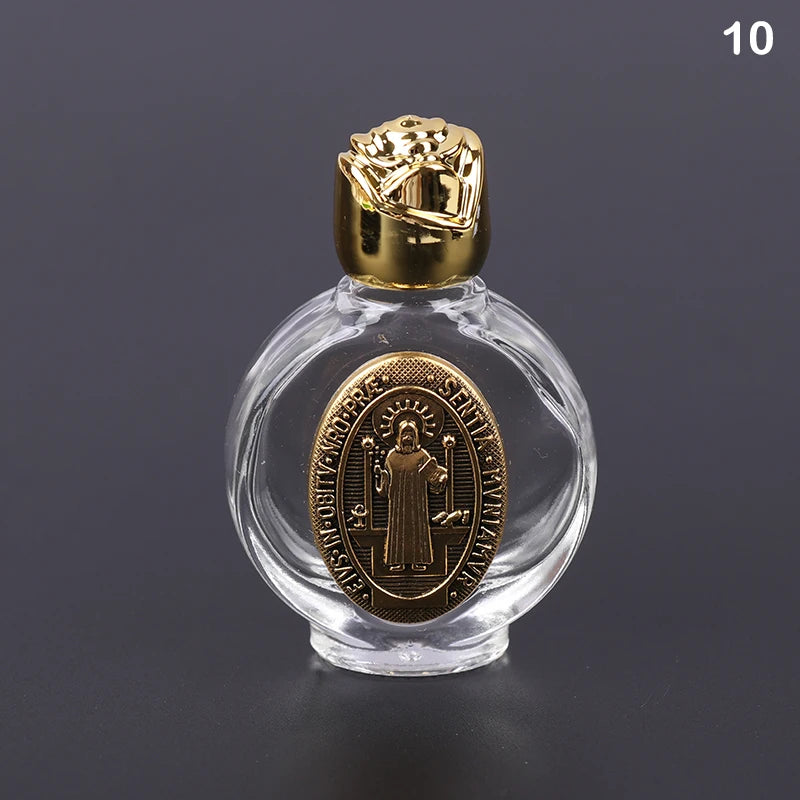 Divine Water Vessel: Holy Water Bottle for Blessings and Faith