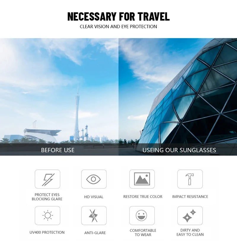 Stylish Protection: 1/2PCS Cat Eye Sunglasses for Outdoor Adventures