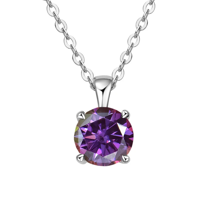Celestial Charm: Dazzling Moissanite Necklace for Every Occasion
