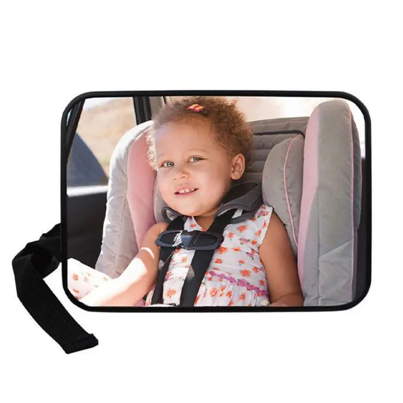 Universal Car Rearview Baby Mirror: Safety Monitor for Child Seating