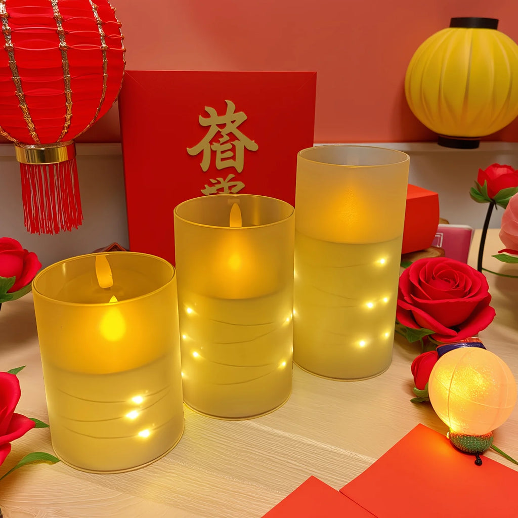 Remote-Controlled LED Candles: Effortless Ambiance for Celebrations